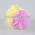 Double Color Nylon Bath Sponge PE Mesh Bath Sponge